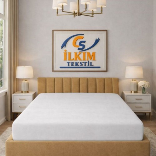 Cs İlkim Lastikli Pamuk Penye Çarşaf 100X200 - Fitted Sheet
